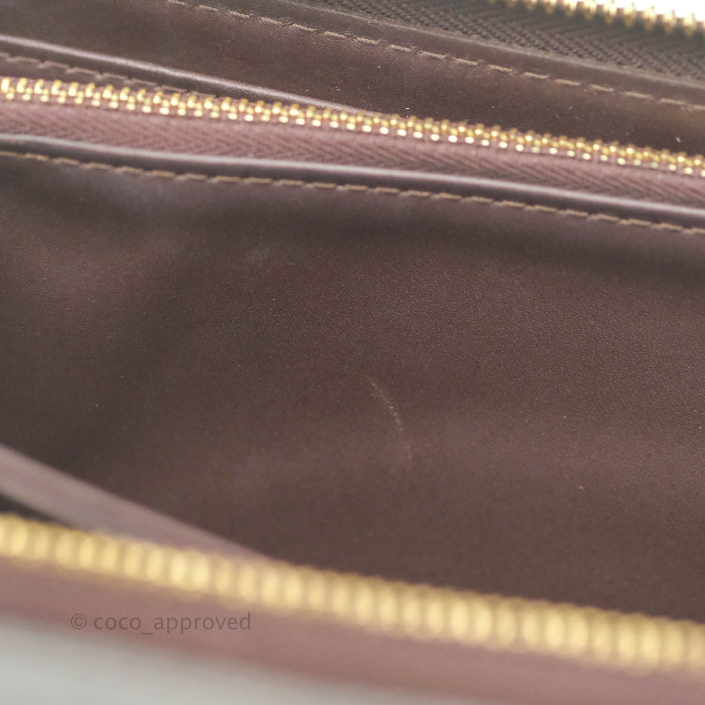 Louis Vuitton Amarante Monogram Vernis Zippy Wallet