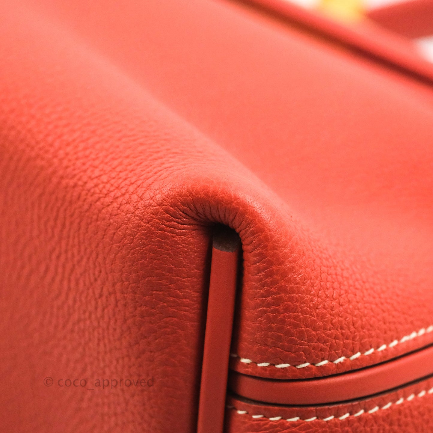 Hermès 24/24 29 Sanguine Togo Gold Hardware