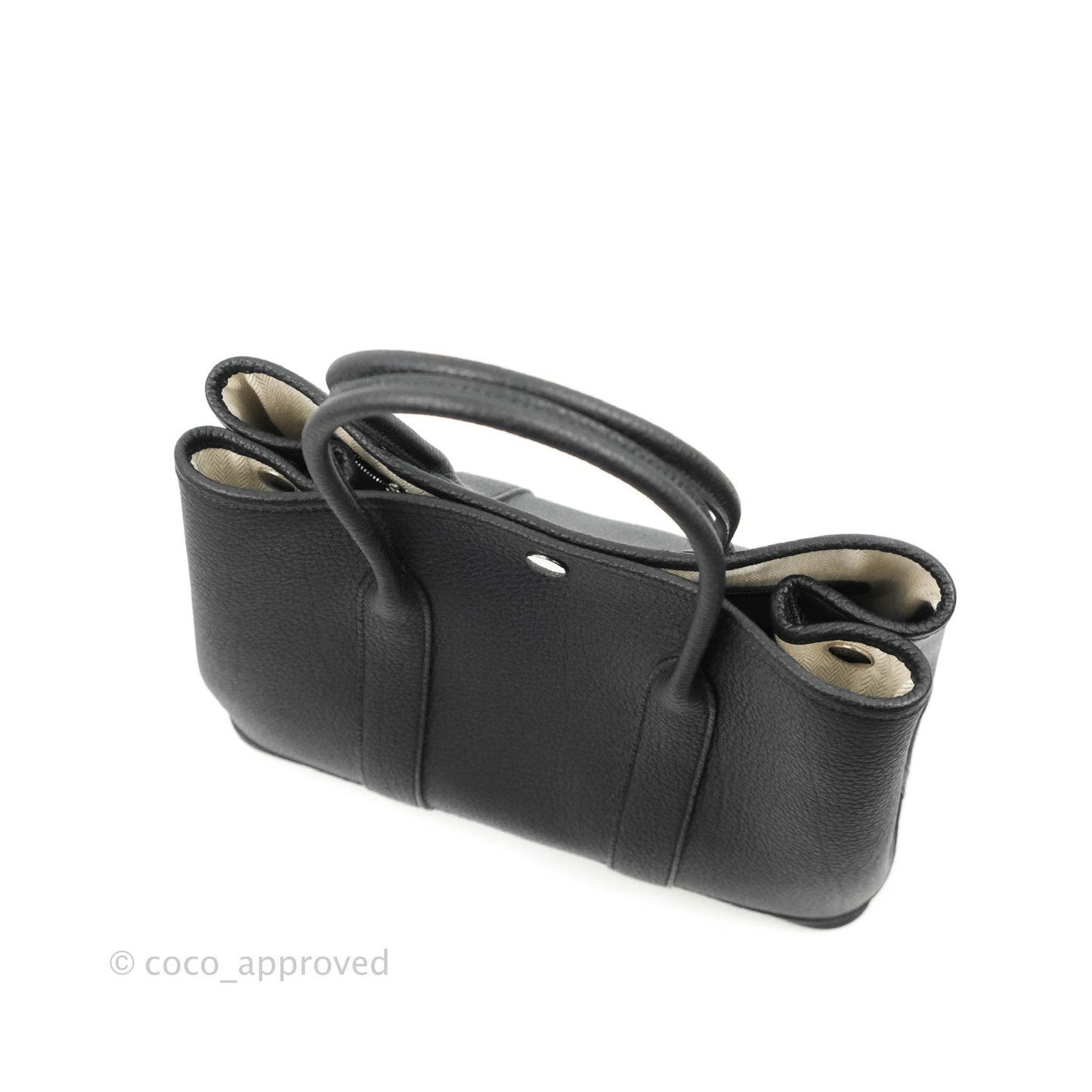 Hermès Garden Party 30 Black Negonda