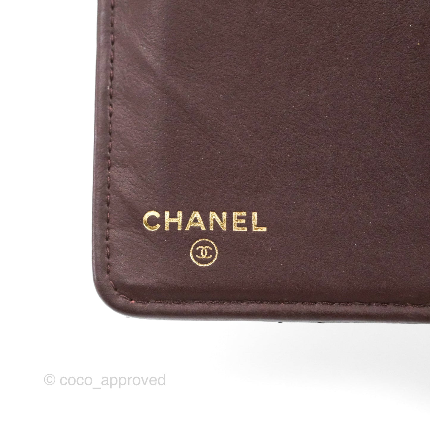 Chanel Quilted Yen Wallet Black Caviar Gold Hardware