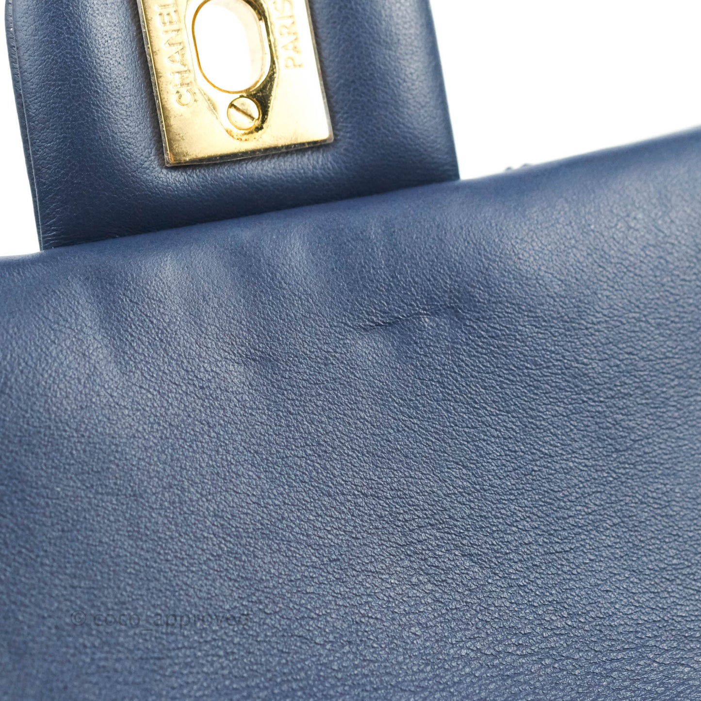 Chanel Mini Navy Calfskin Urban Spirit Backpack ⁣⁣⁣⁣⁣⁣⁣⁣⁣⁣⁣⁣⁣⁣Gold Hardware