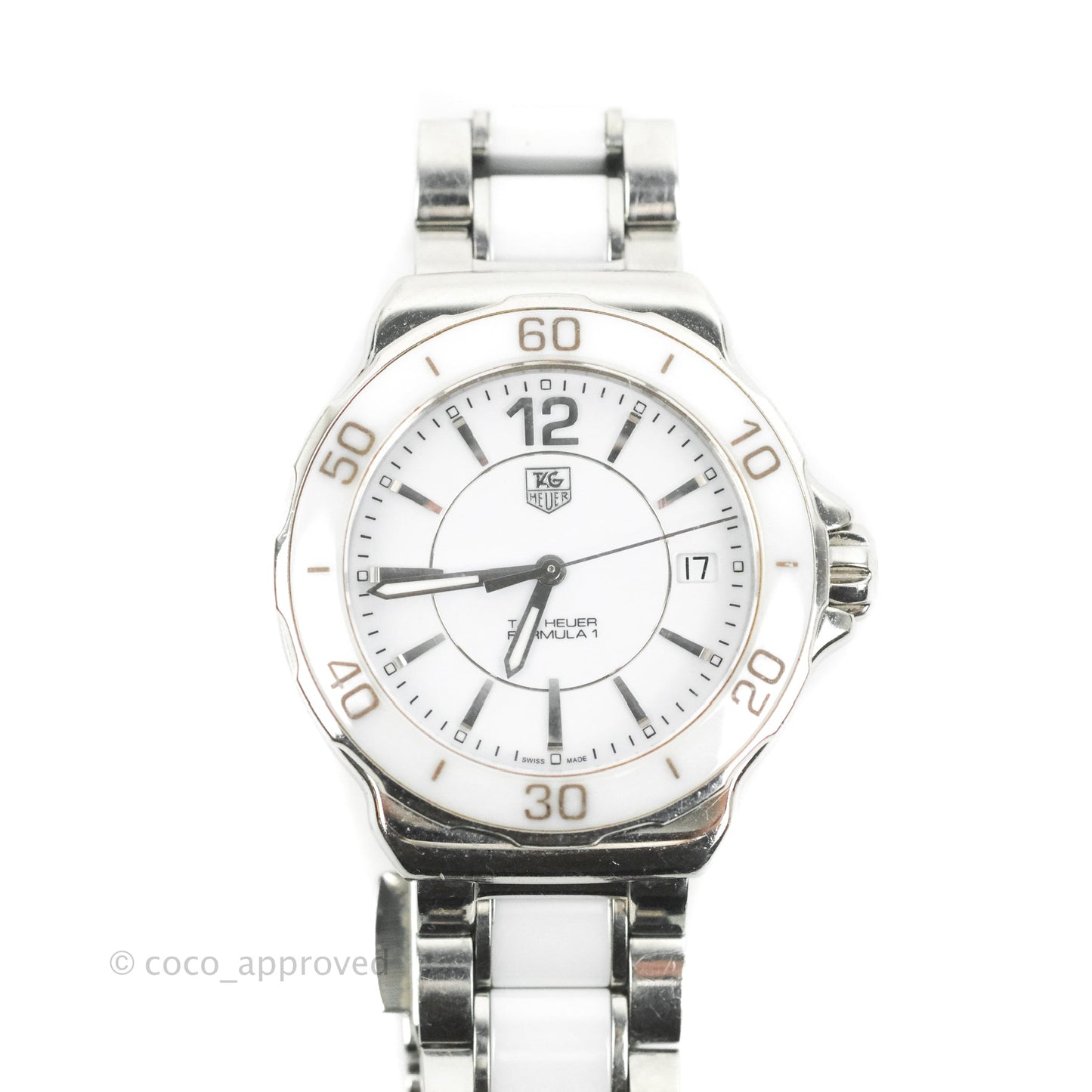 Tag Heuer Formula 1 Ladies Watch White