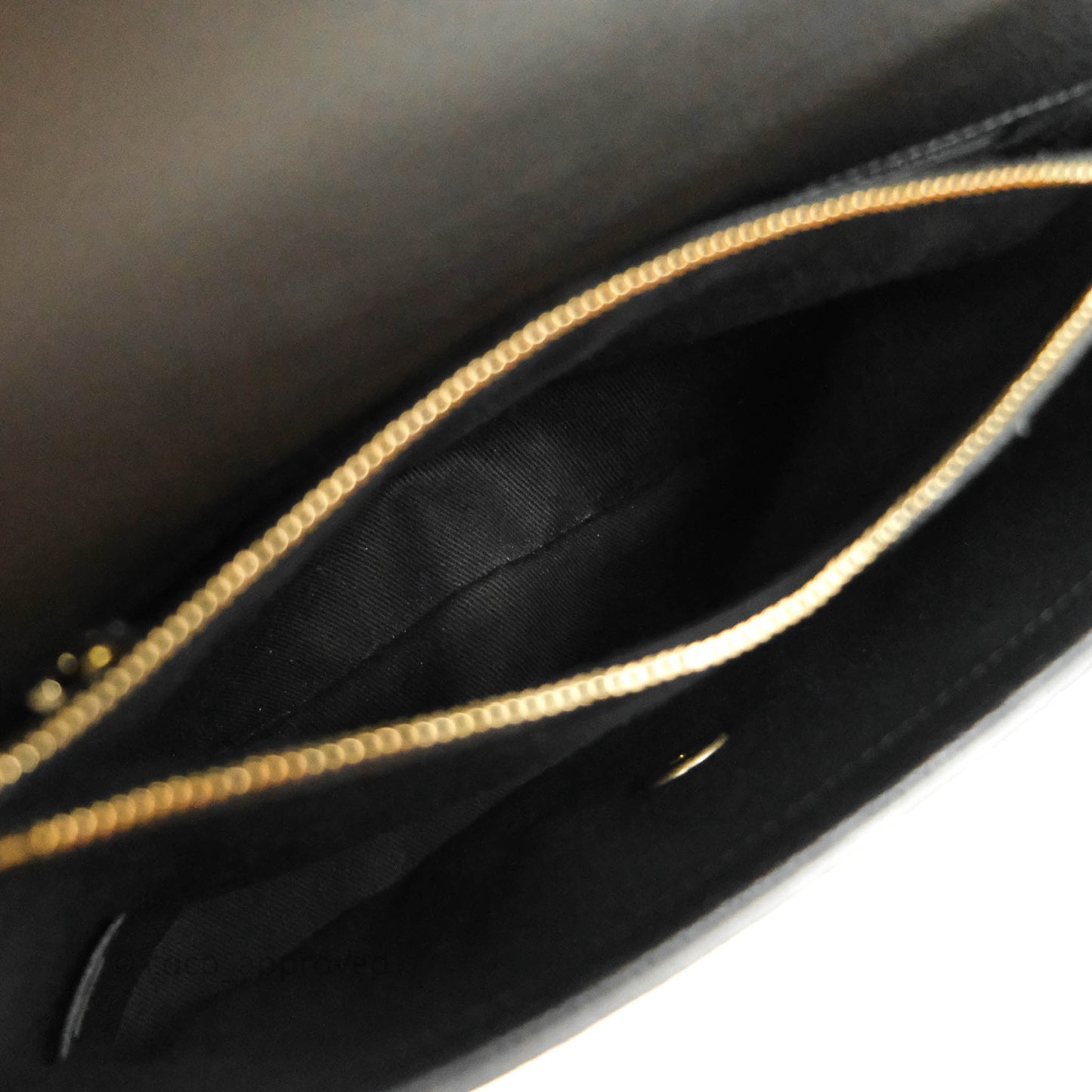 Chanel Chic Affinity Small Grained Calfskin Black Aged Gold Hardware