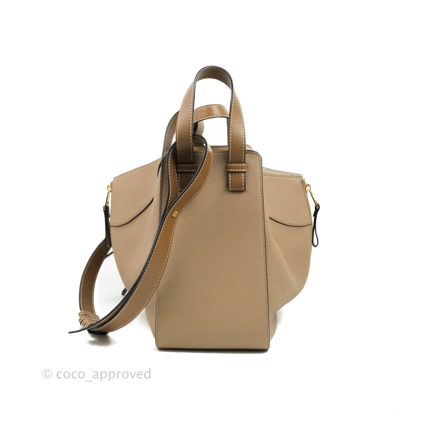 Loewe Hammock Small Sand Shoulder Bag