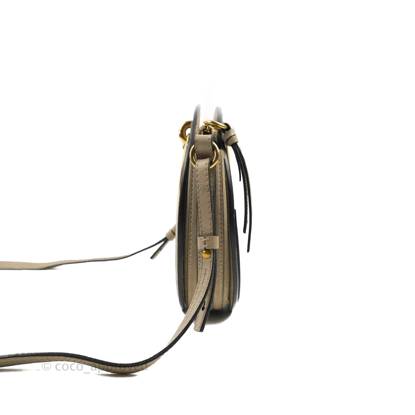 Chloe Calfskin Suede Small Pixie Bag Motty Grey