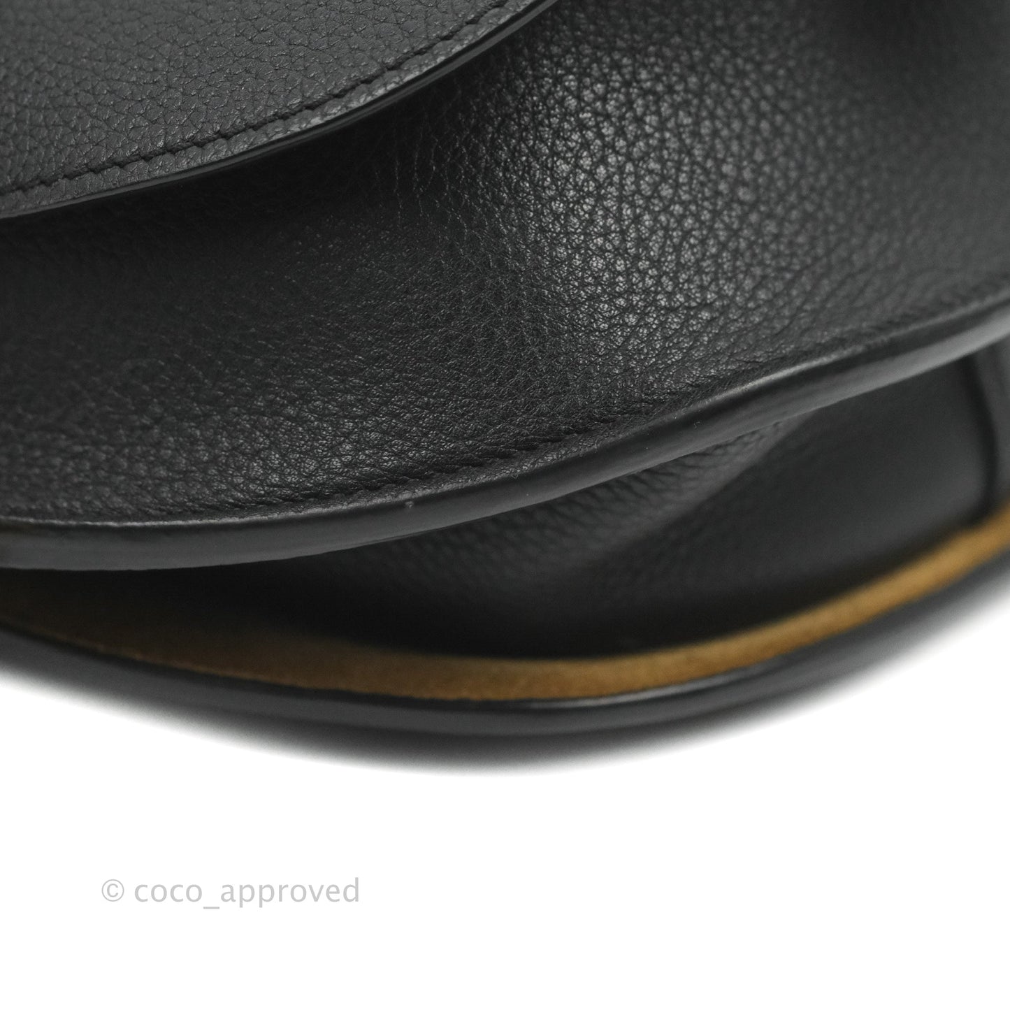 Loewe Small Gate Bag Black/Pecan Grained Calfskin