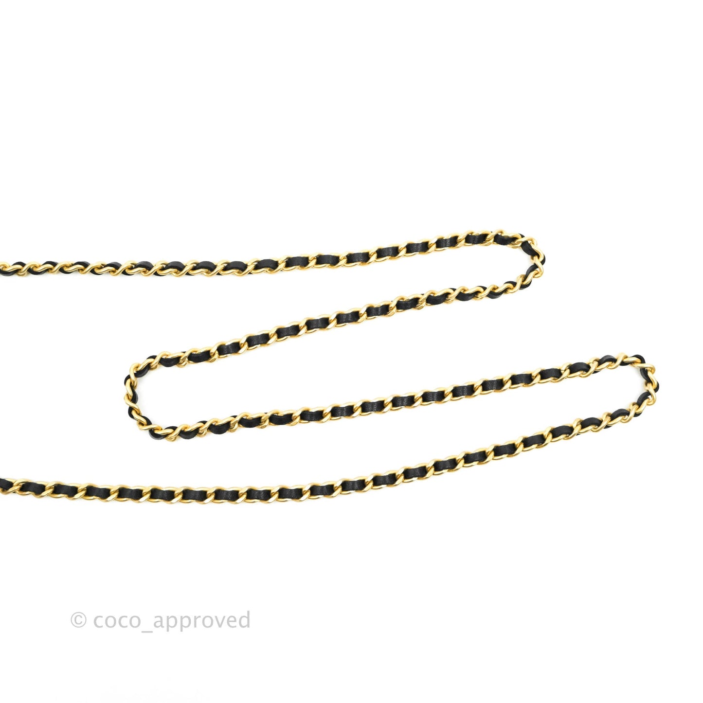 Chanel Mini Handle Flap Coin Purse With Chain Black Lambskin Gold Hardware