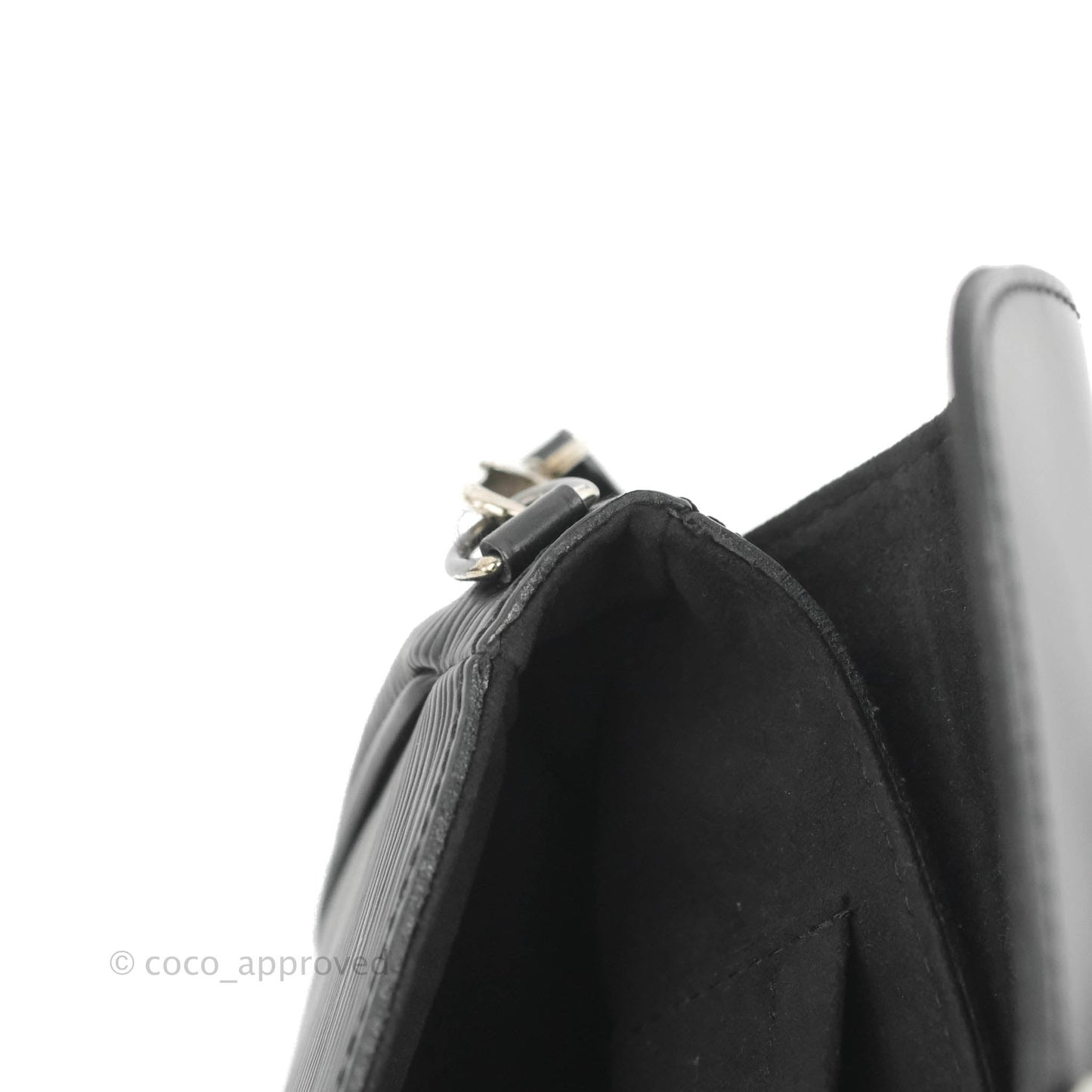 Louis Vuitton Montaigne Clutch Black Epi