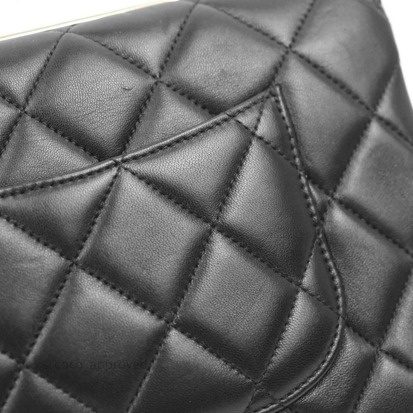 Chanel Trendy CC Flap Bag Black Lambskin Gold Hardware