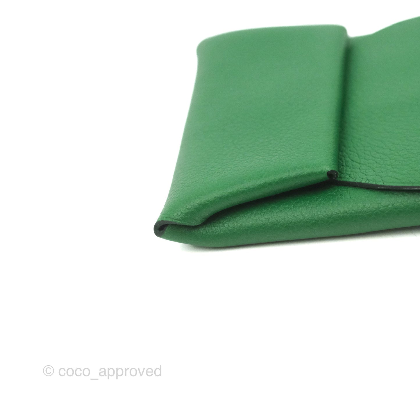 Hermès Bastia Coin Purse Green