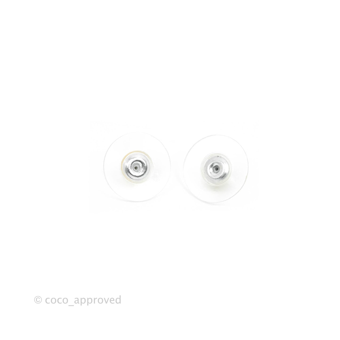 Chanel Dangling Multi Chain Camellia CC Earrings Gold Tone