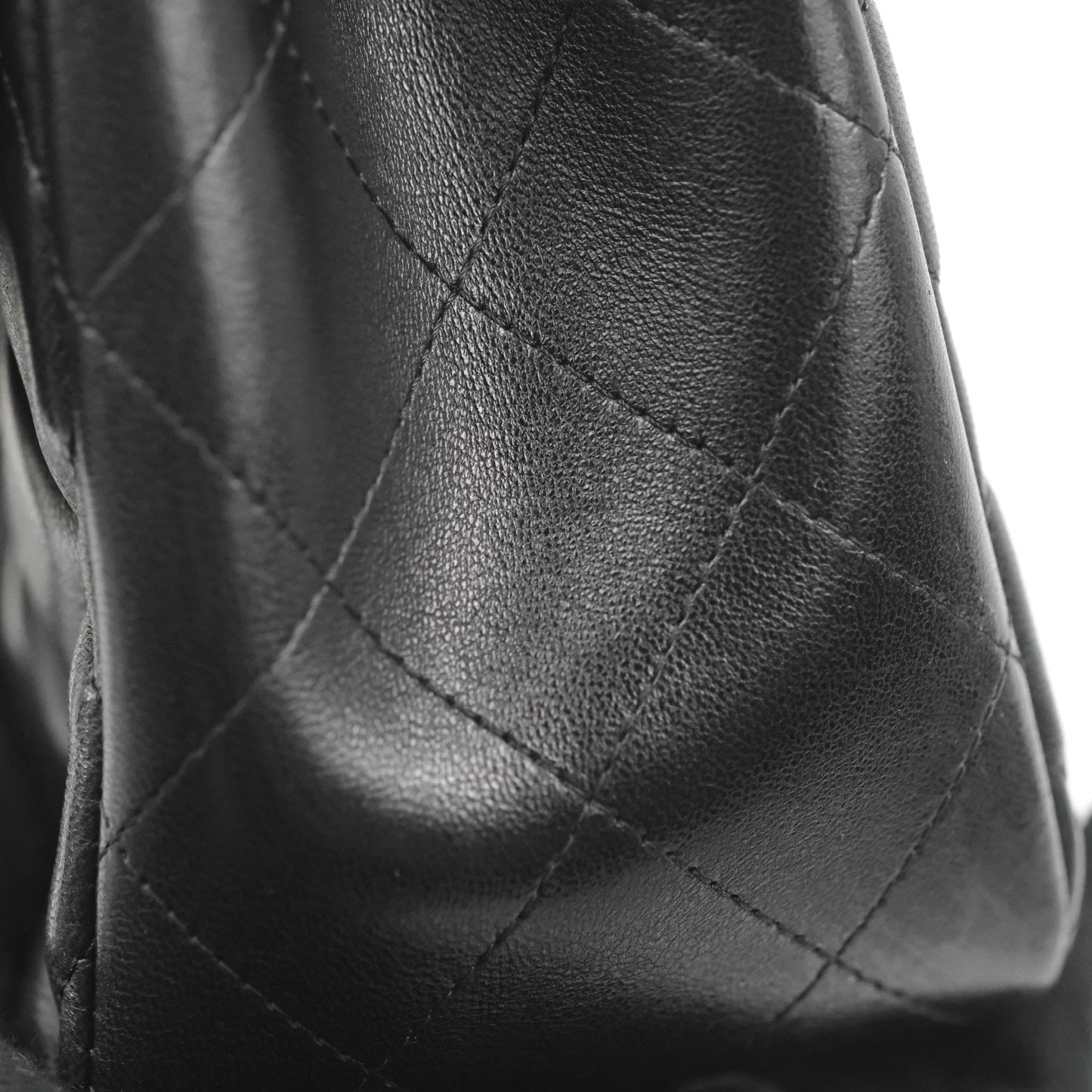 Chanel Jumbo Double Flap Black Lambskin Silver Hardware⁣⁣