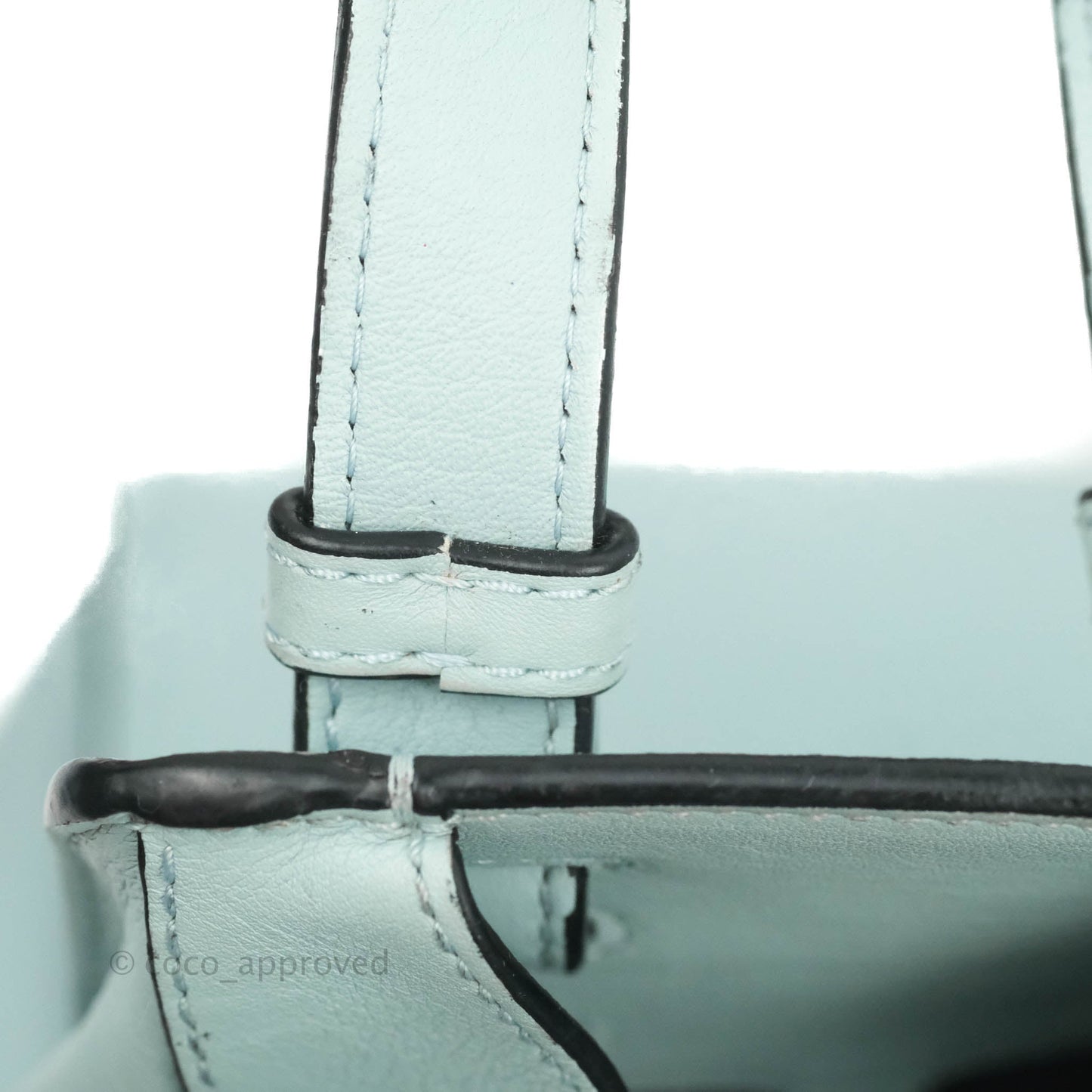 Loewe Hammock Small Aqua Shoulder Bag