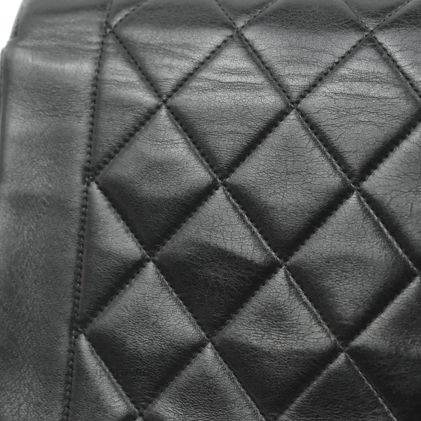 Chanel Black Quilted Lambskin Small Vintage Classic Diana Flap Bag
