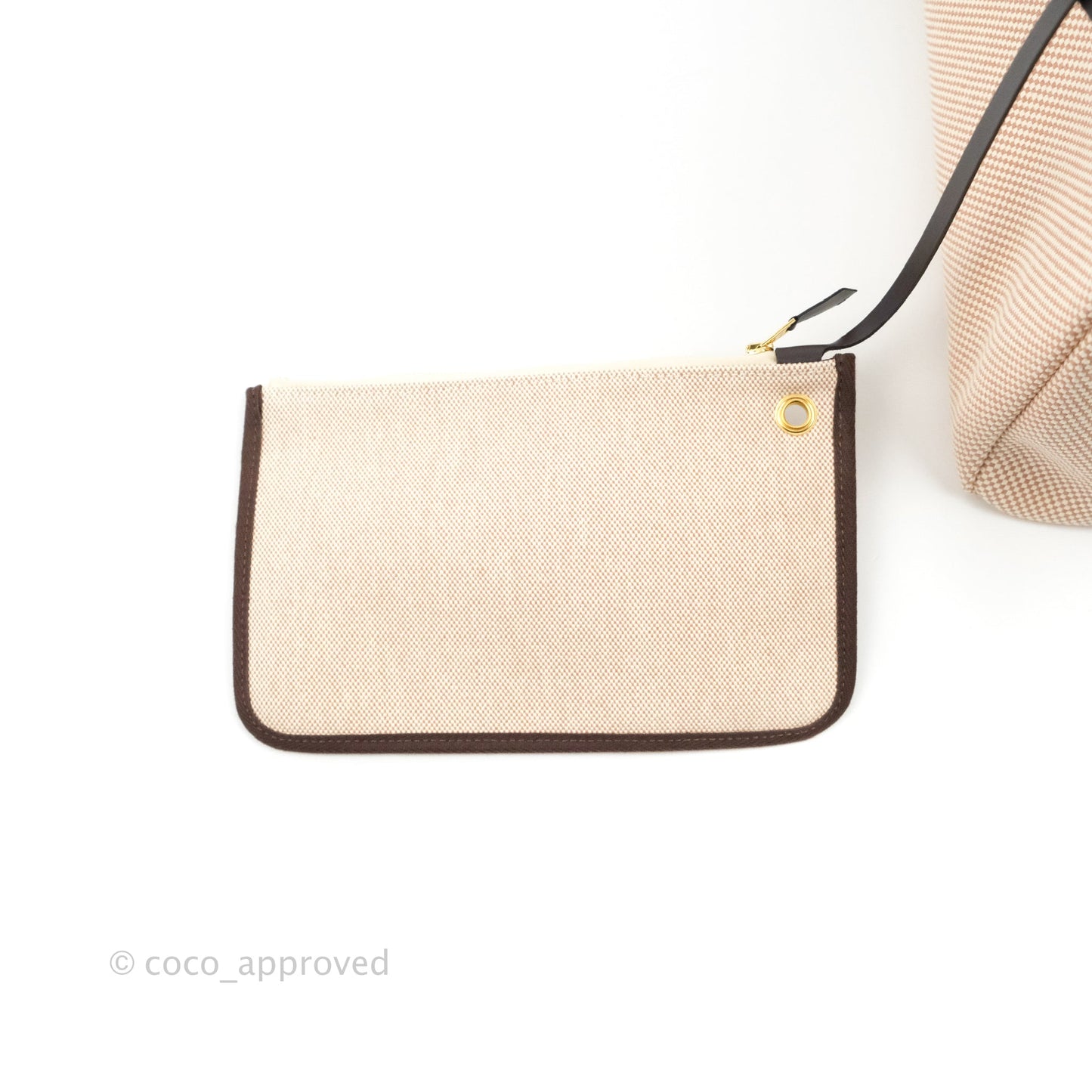 Hermès Herbag Zip 31 Hunter Cowskin/ Viking Criss Gold Hardware