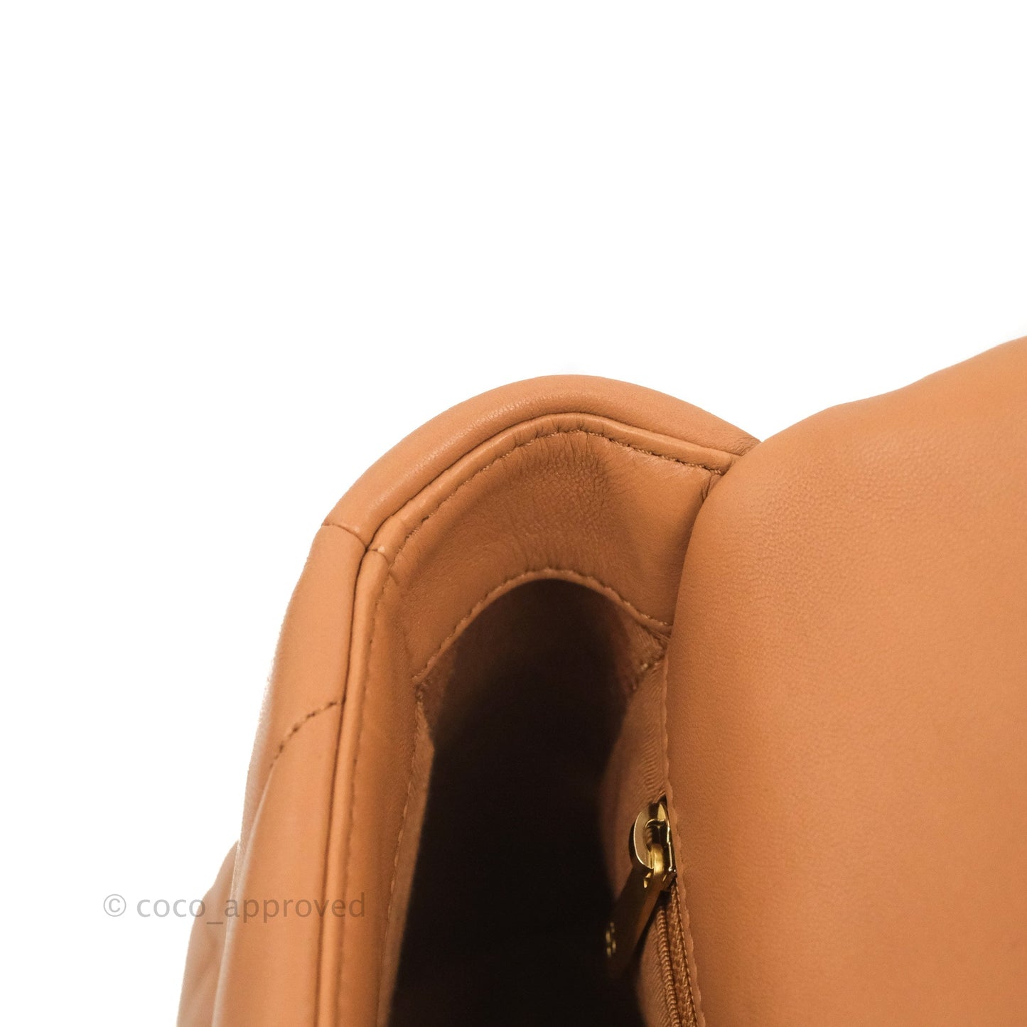 Chanel 19 Small Caramel Dark Beige Lambskin Mixed Hardware 21K
