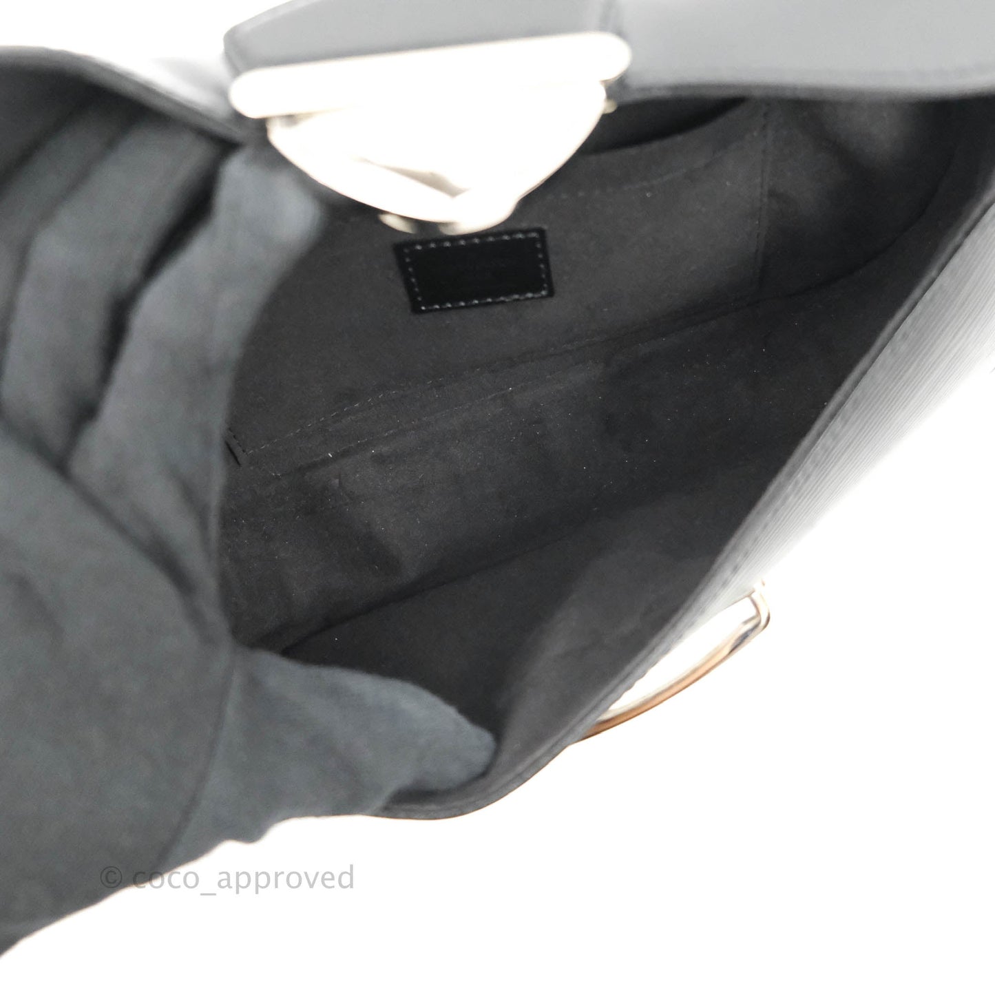 Louis Vuitton Montaigne Clutch Black Epi