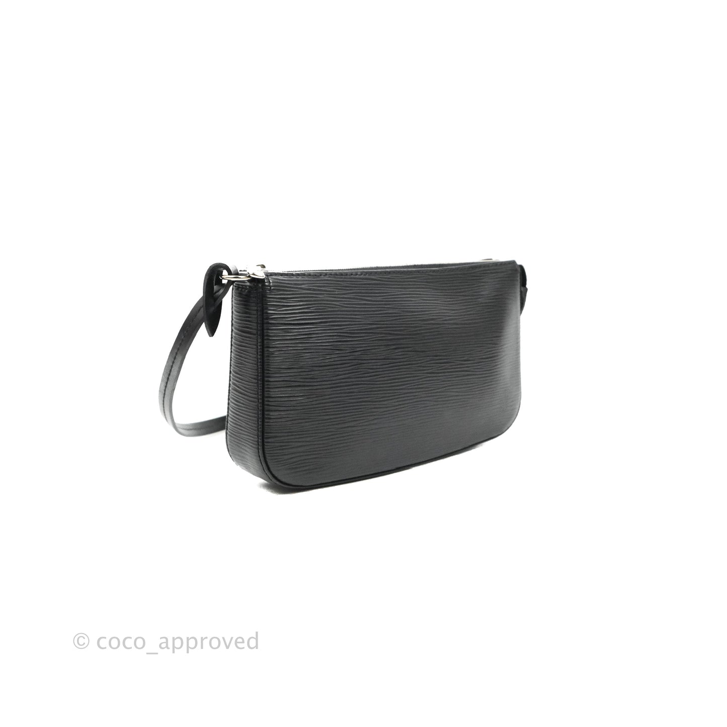 Louis Vuitton Epi Pochette Accessories NM Black