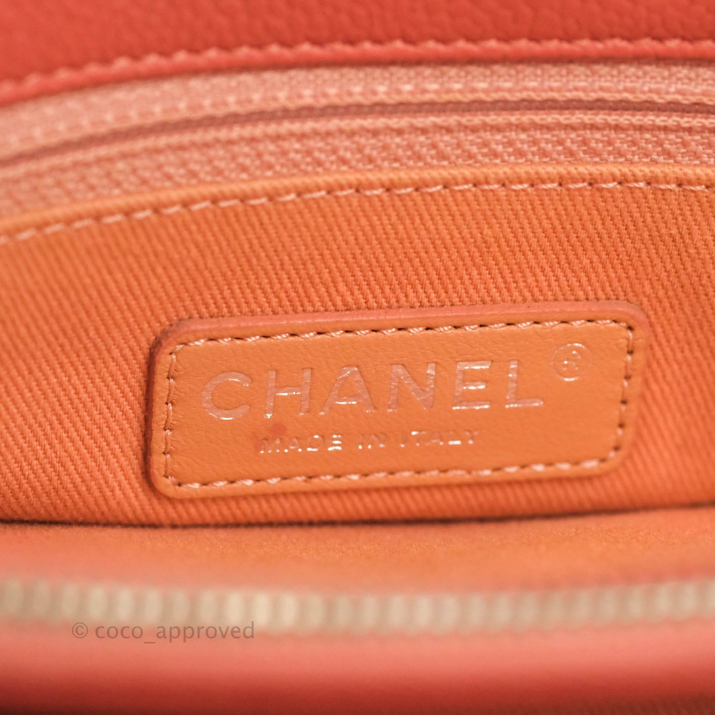 Chanel Quilted Caviar Leather Timeless CC Soft Shopping Tote Bag Coral Pink