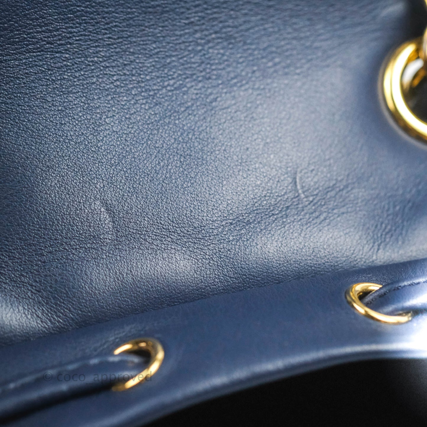 Chanel Mini Navy Calfskin Urban Spirit Backpack ⁣⁣⁣⁣⁣⁣⁣⁣⁣⁣⁣⁣⁣⁣Gold Hardware