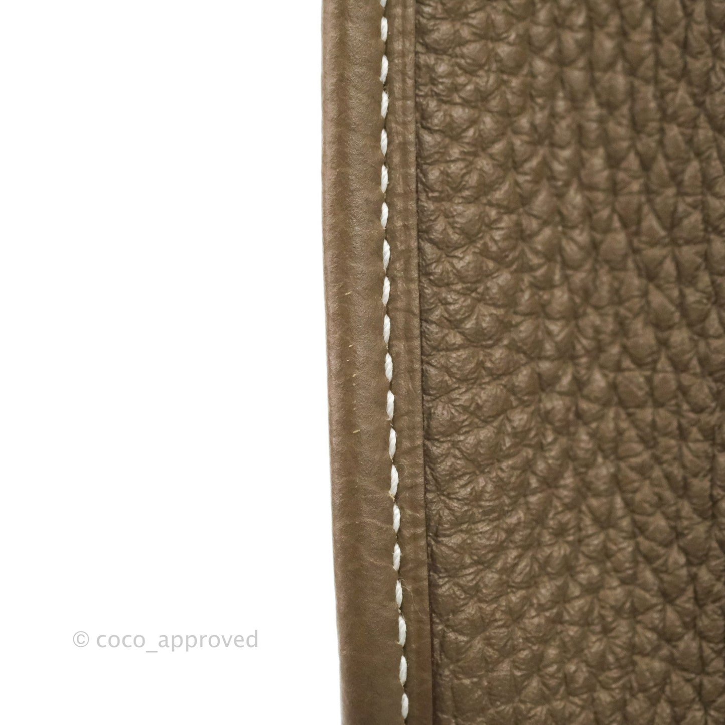 Hermès Mini Evelyne 16 Etoupe Clemence Palladium Hardware