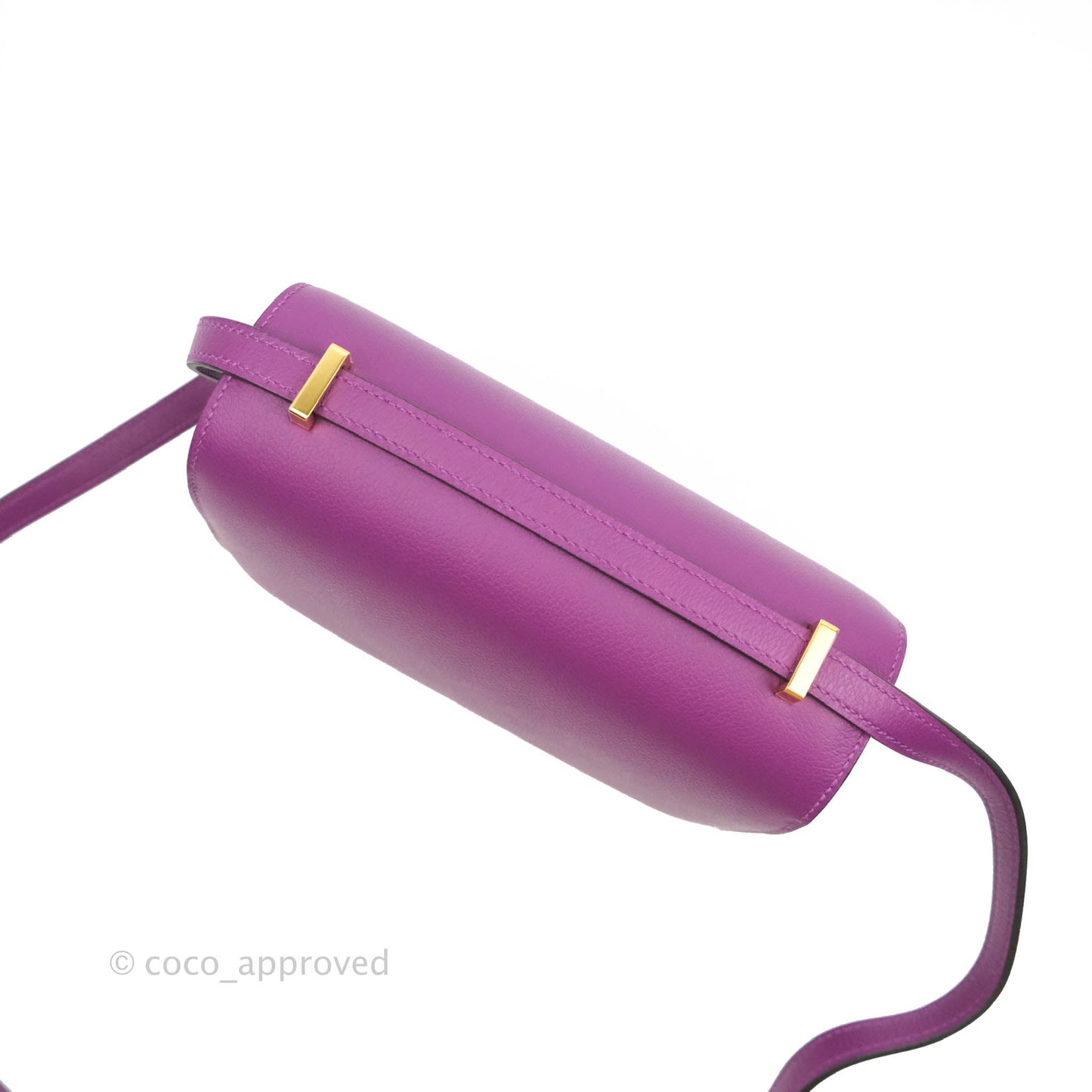 Hermès Constance Mini 18cm Evercolor Anemone Gold Hardware