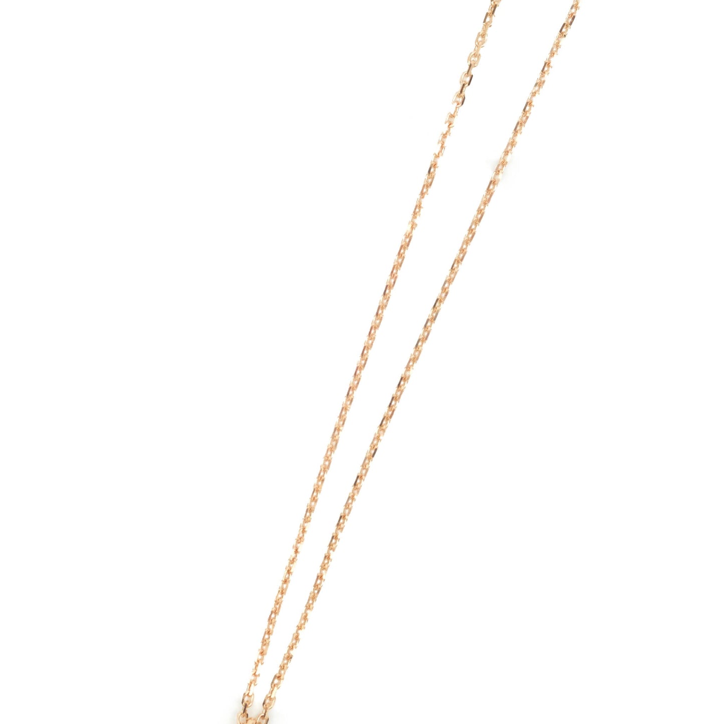 Van Cleef & Arpels Sweet Alhambra Pendant Red Carnelian Rose Gold