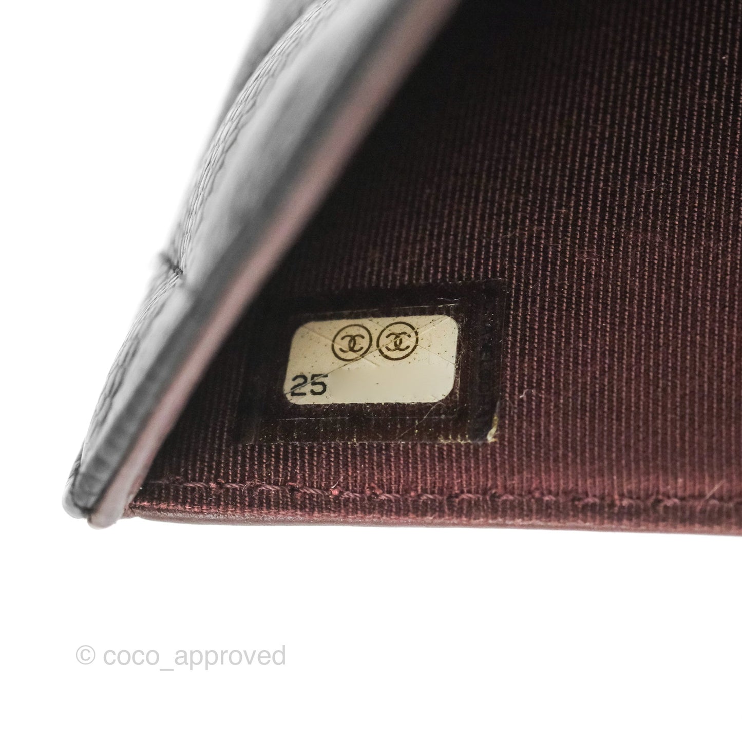 Chanel Quilted Yen Wallet Black Caviar Gold Hardware