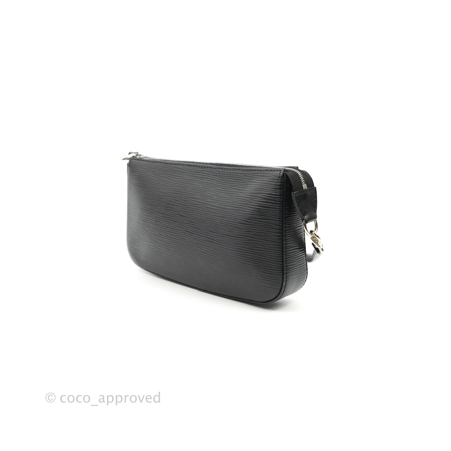 Louis Vuitton Epi Pochette Accessories NM Black