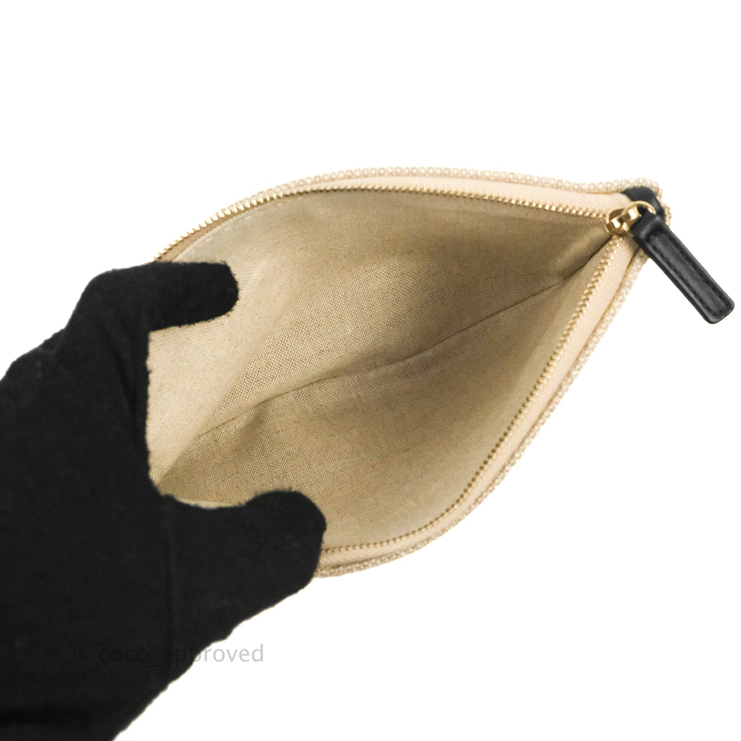 Chanel Large Deauville Black/Taupe Canvas