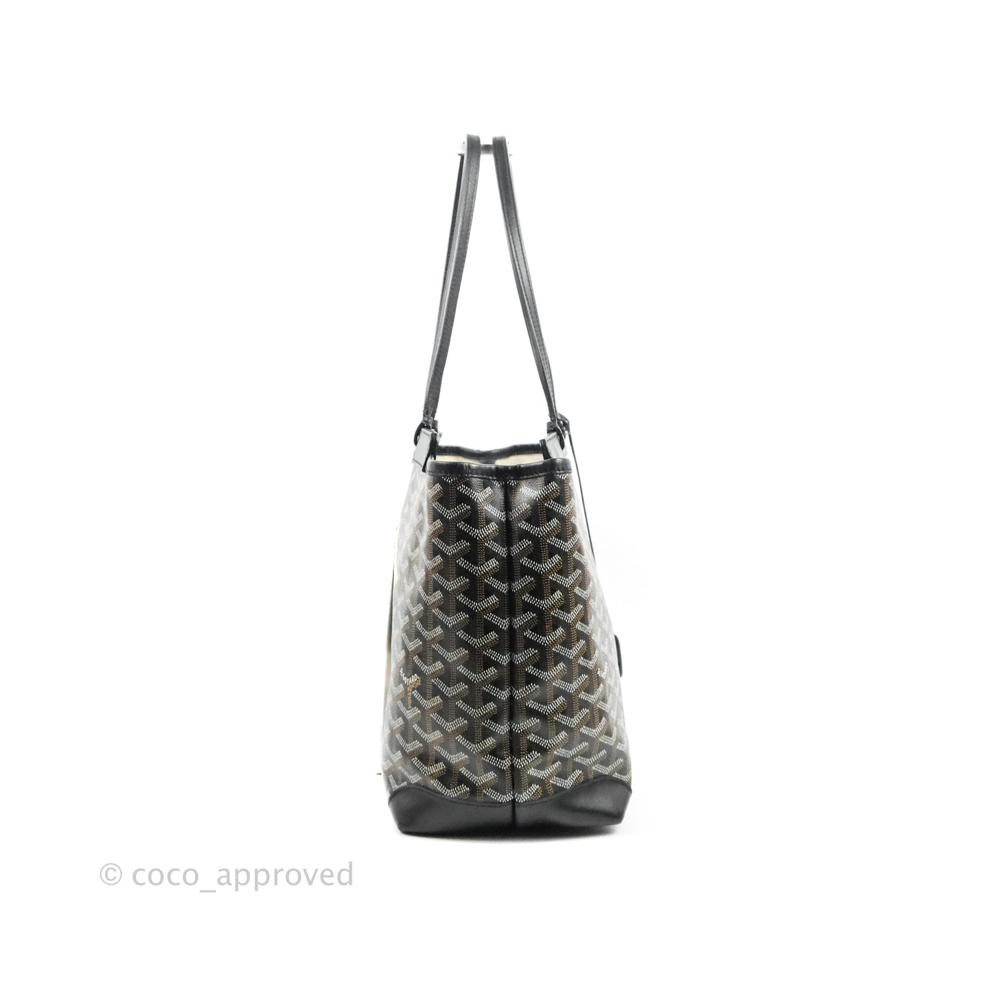 Goyard Goyardine Bellechasse PM Black