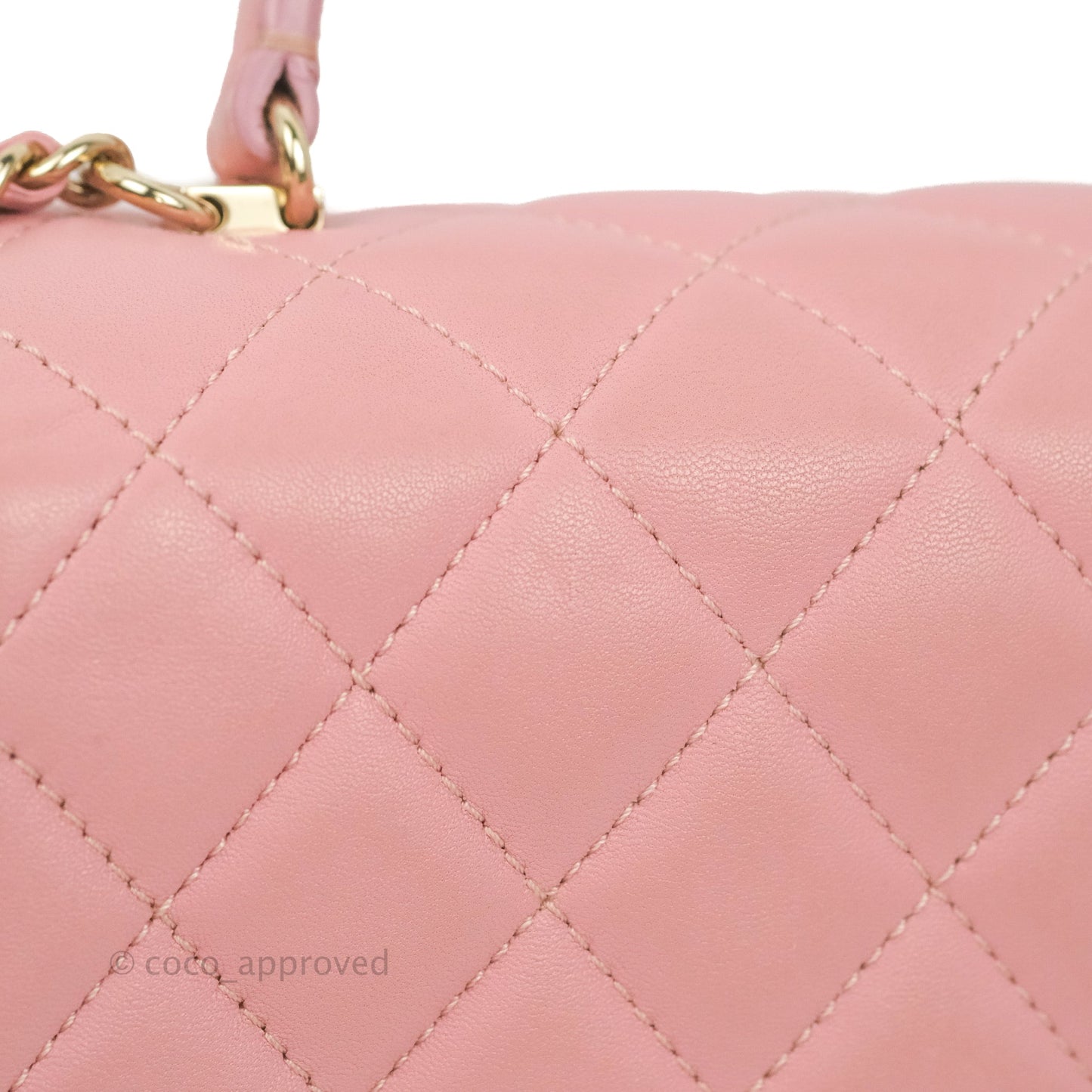 Chanel Citizen Chic Mini Flap Bag Pink Lambskin Gold Hardware