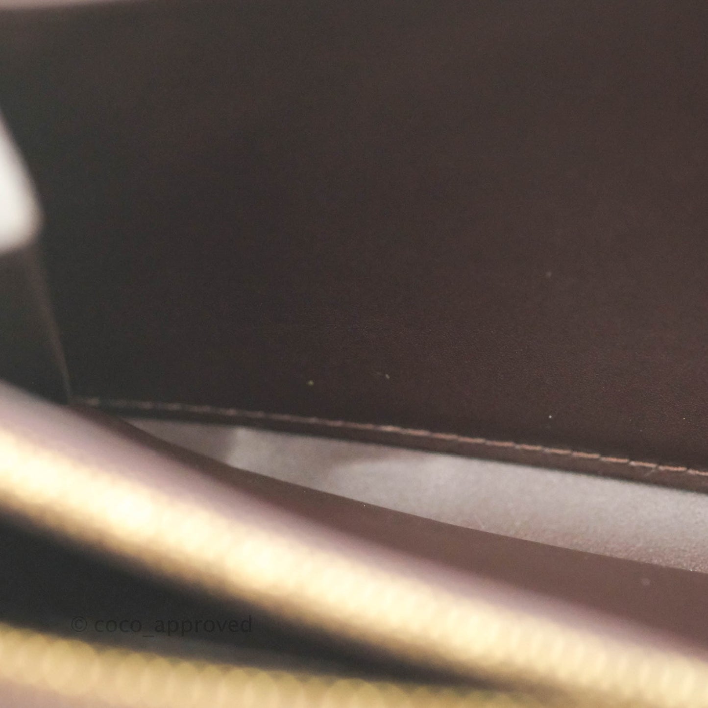 Louis Vuitton Amarante Monogram Vernis Zippy Wallet