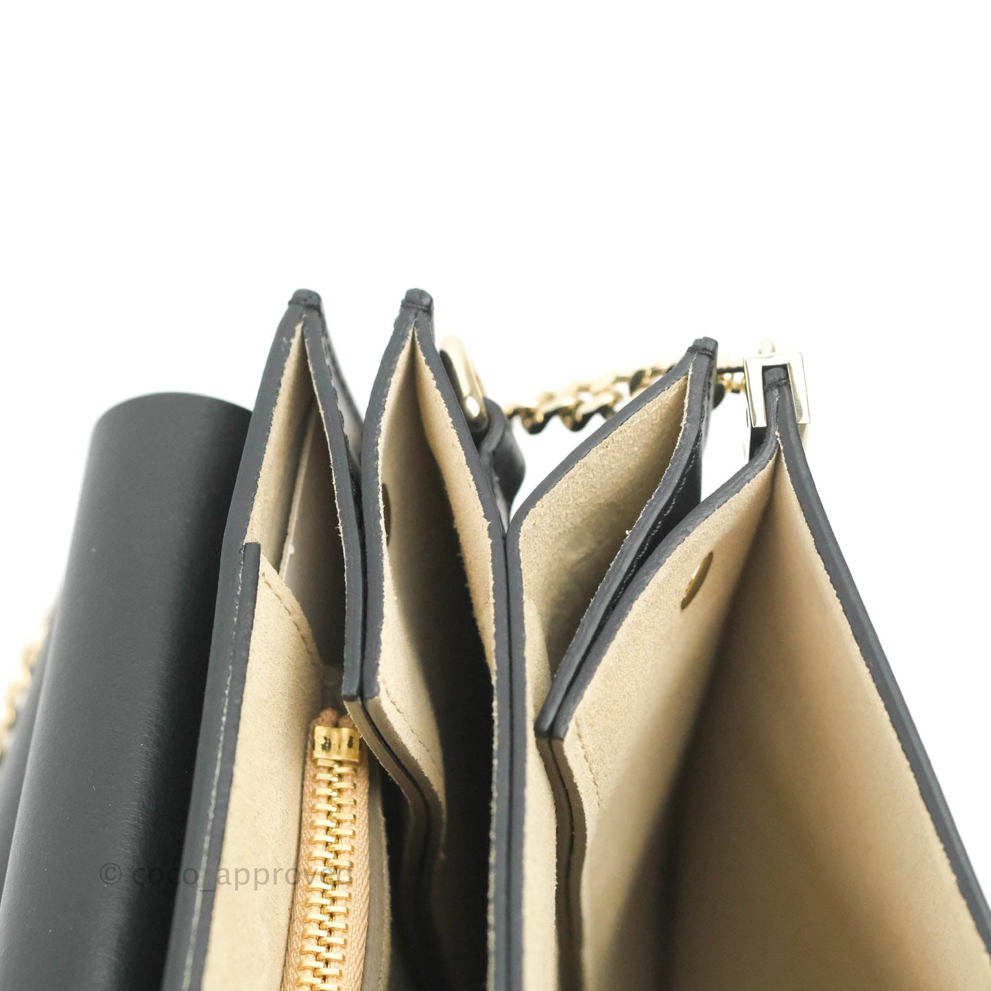 Chloe Medium Faye Shoulder Bag Black Suede Calfskin Leather