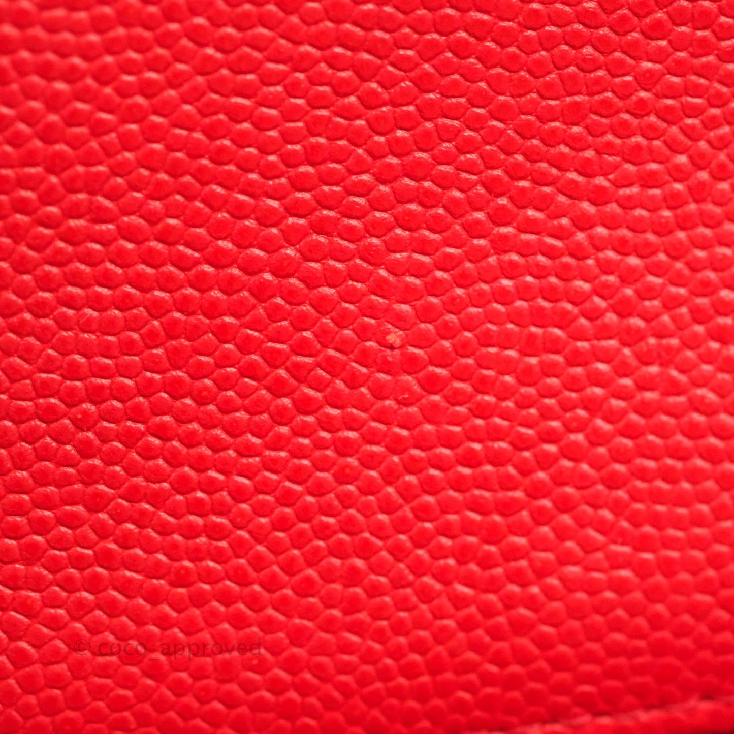 Chanel Quilted Mini Rectangular Flap Red Chevron Caviar Silver Hardware