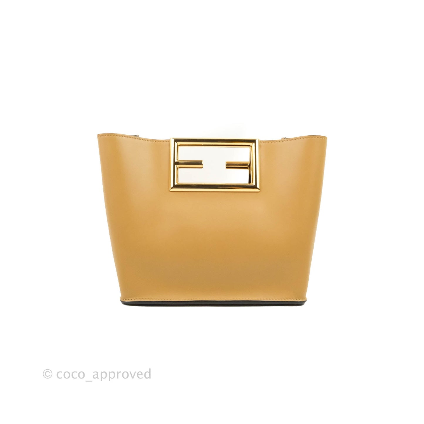 Fendi Small Way Bag Honey Beige Calfskin