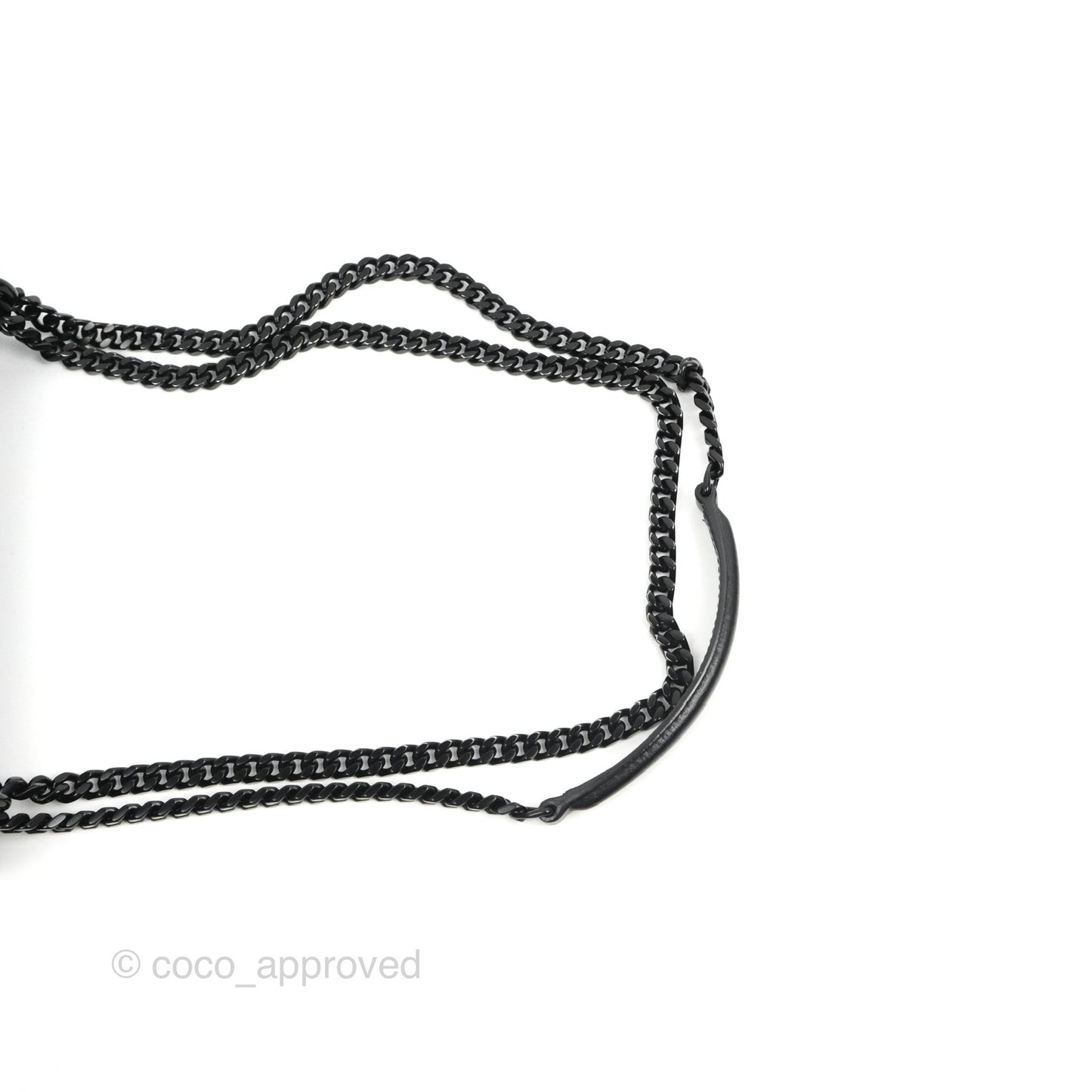 Saint Laurent Sunset Medium So Black Calfskin