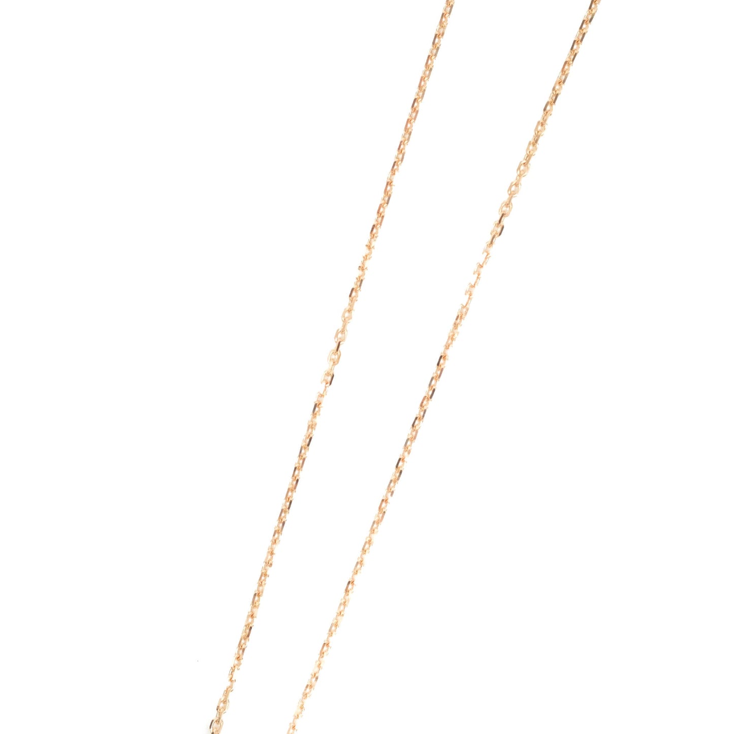 Van Cleef & Arpels Sweet Alhambra Pendant Red Carnelian Rose Gold