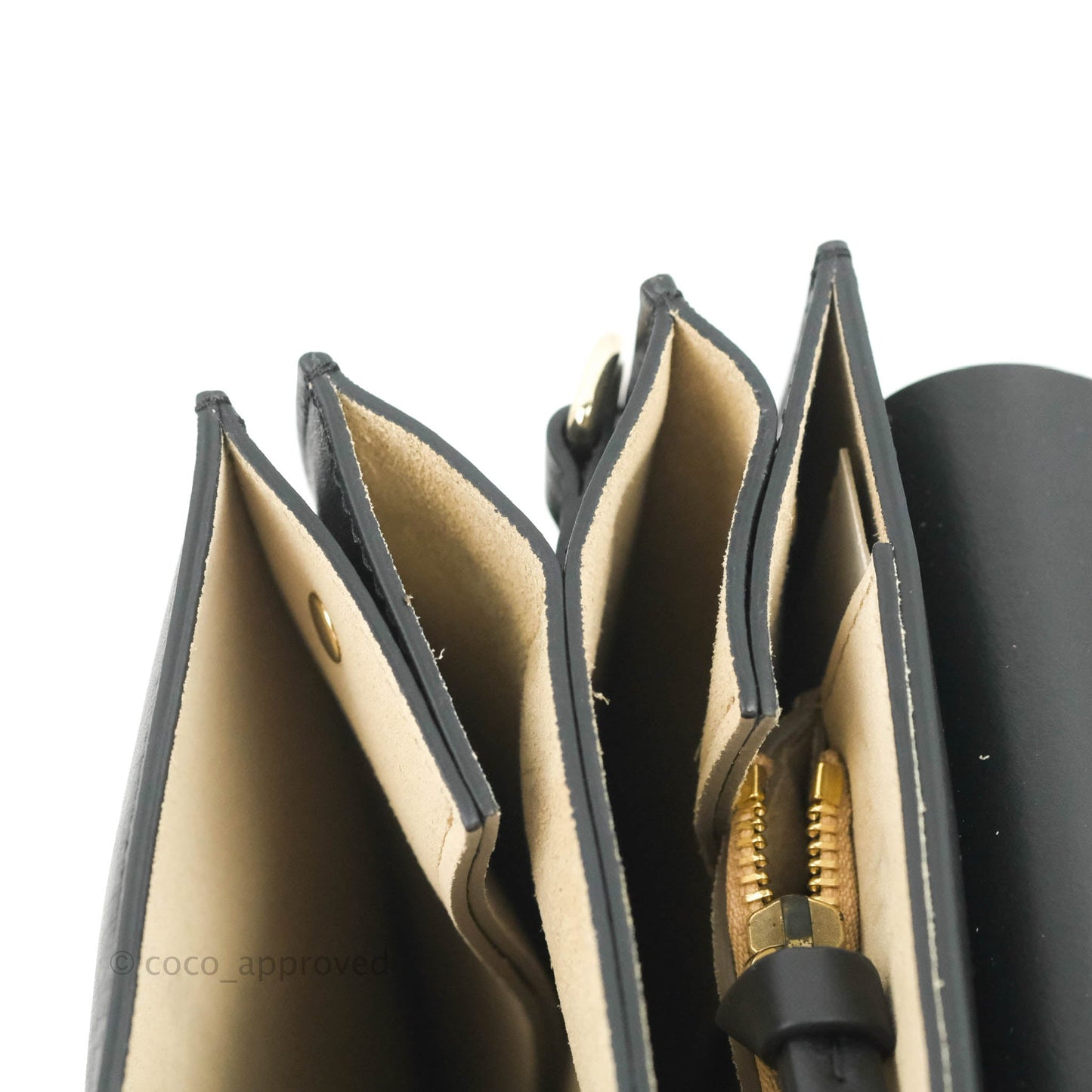 Chloe Medium Faye Shoulder Bag Black Suede Calfskin Leather
