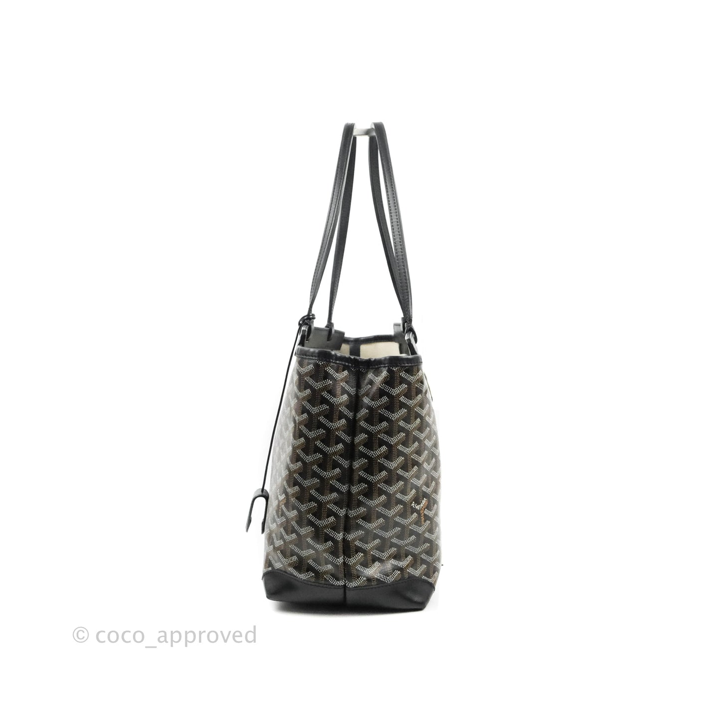 Goyard Goyardine Bellechasse PM Black