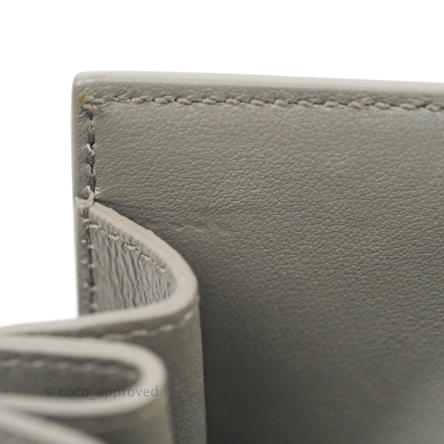 Saint Laurent Sac De Jour Grey Calfskin Baby