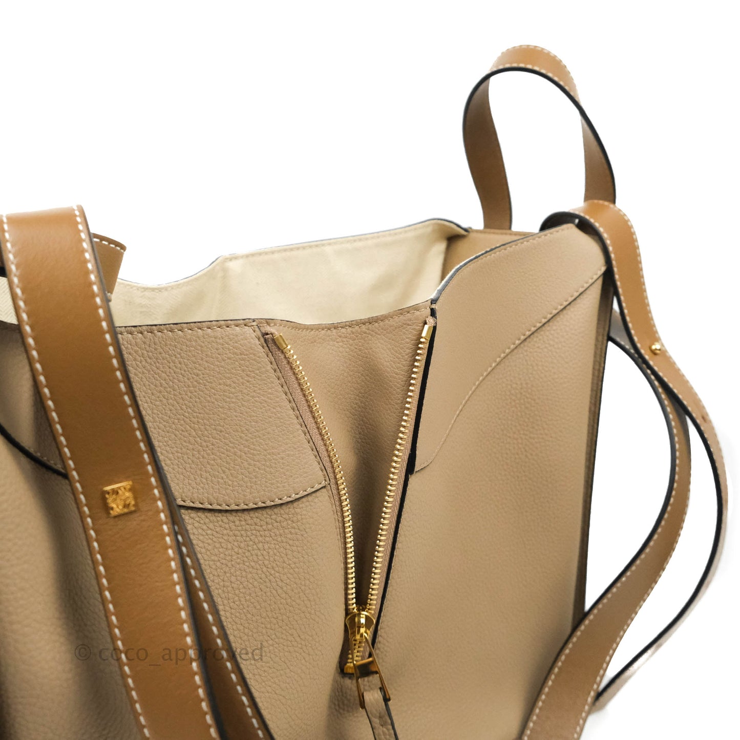 Loewe Hammock Small Sand Shoulder Bag