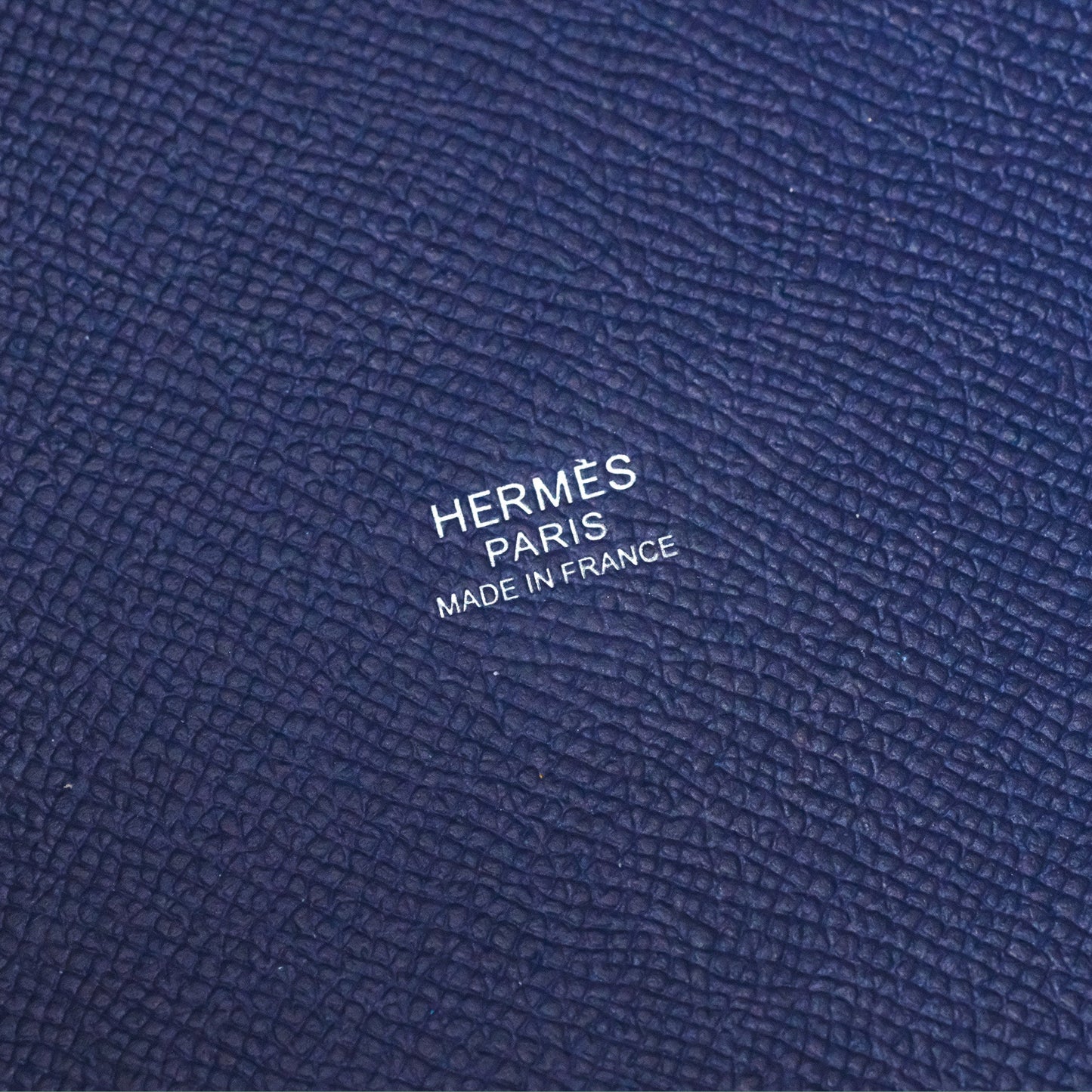 Hermès Tressage De Cuir Picotin Lock 22 Bleu Encre/Brique/Black Epsom Palladium Hardware