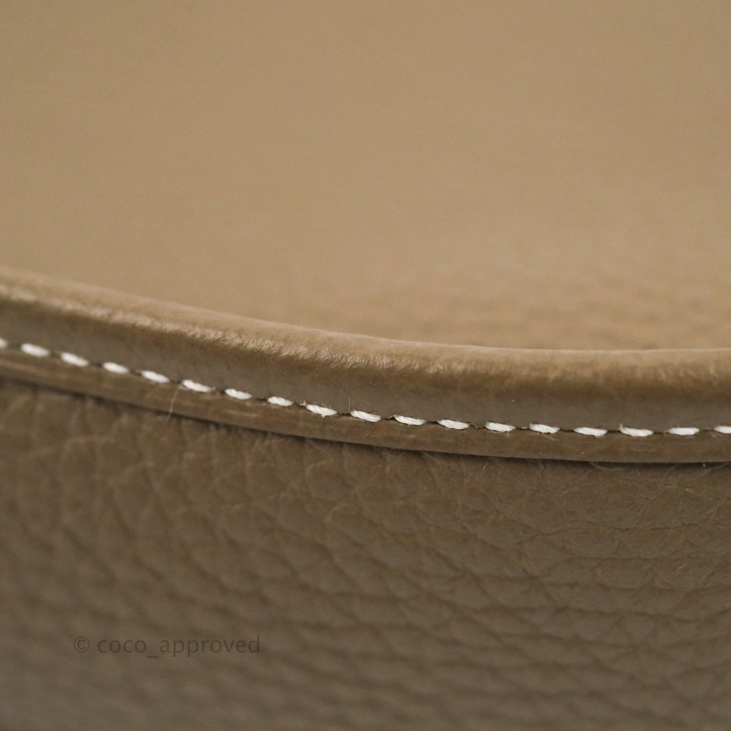 Hermès Mini Evelyne 16 Etoupe Clemence Palladium Hardware