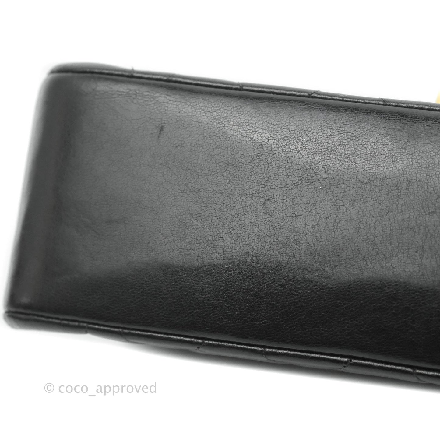 Chanel Black Quilted Lambskin Small Vintage Classic Diana Flap Bag
