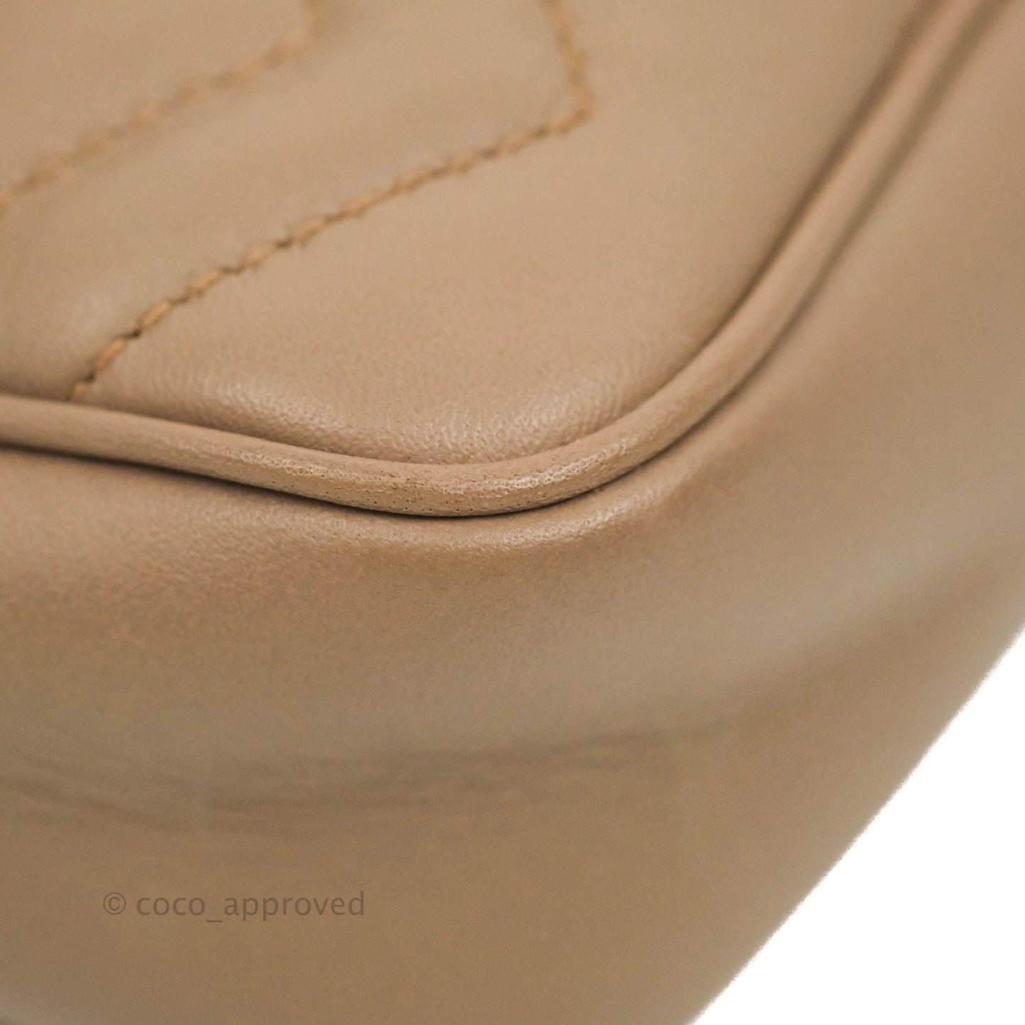Gucci GG Marmont Matelassé Leather Super Mini Bag Dusty Pink