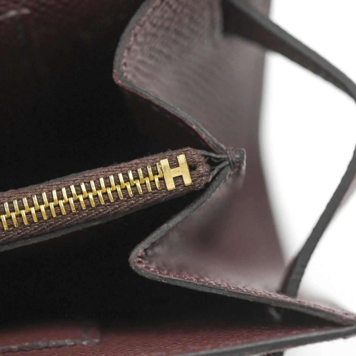 Hermès Kelly To Go Wallet Rouge Sellier Epsom Gold Hardware