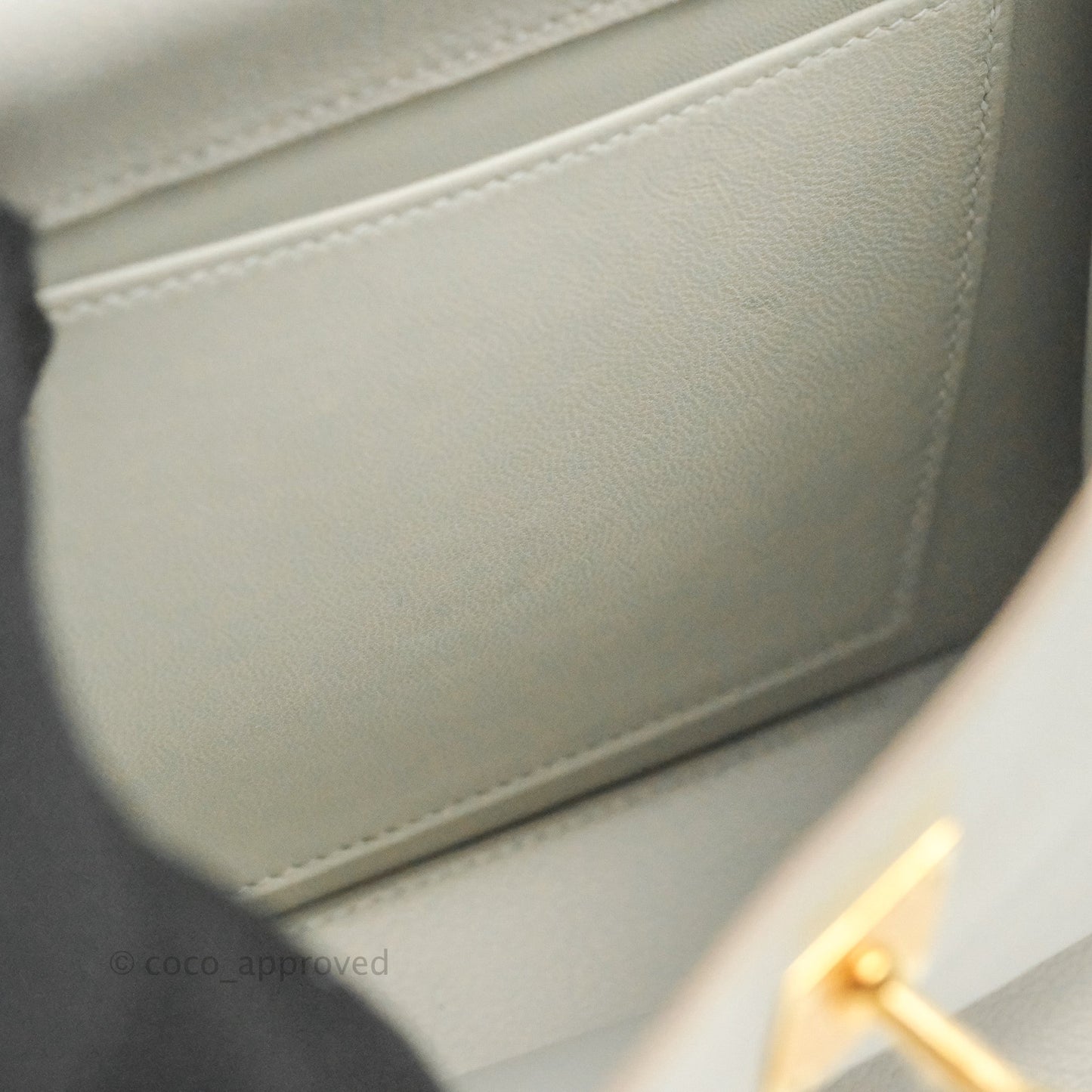 Hermès Kelly Danse II Bag Gris Perle 80 Evercolor Gold Hardware