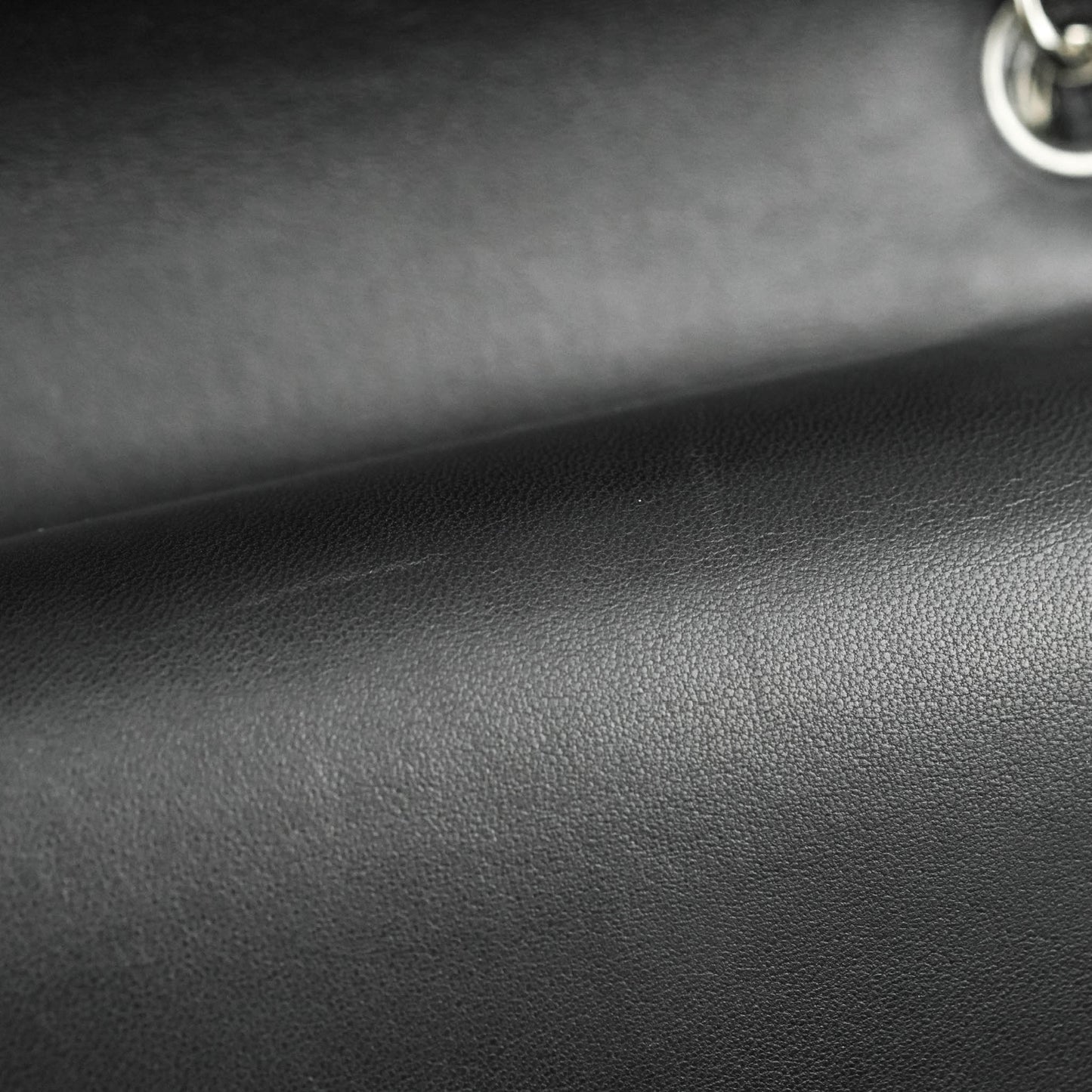 Chanel Jumbo Double Flap Black Lambskin Silver Hardware⁣⁣