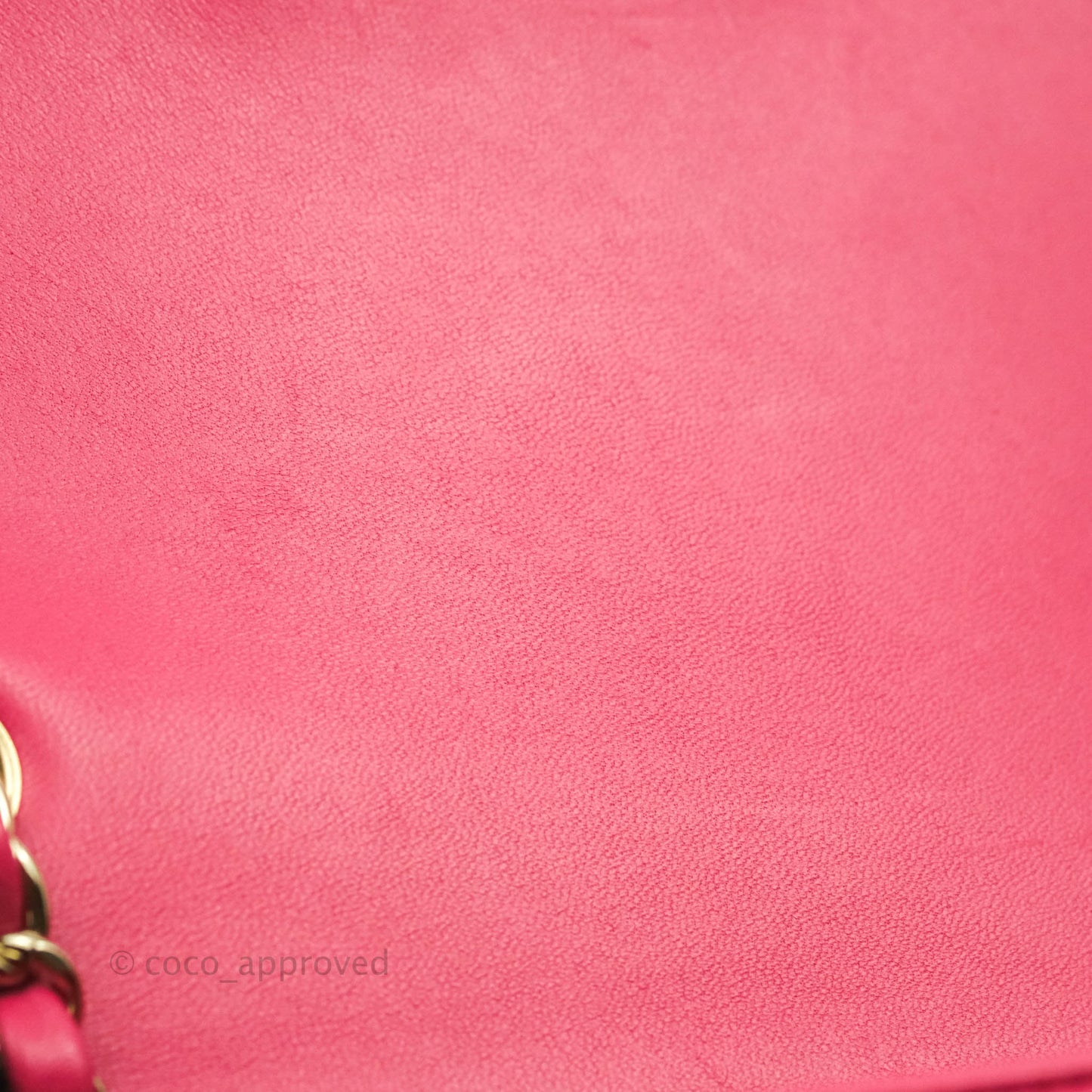 Chanel Chevron Mini Rectangular Flap Pink Lambskin Gold Hardware
